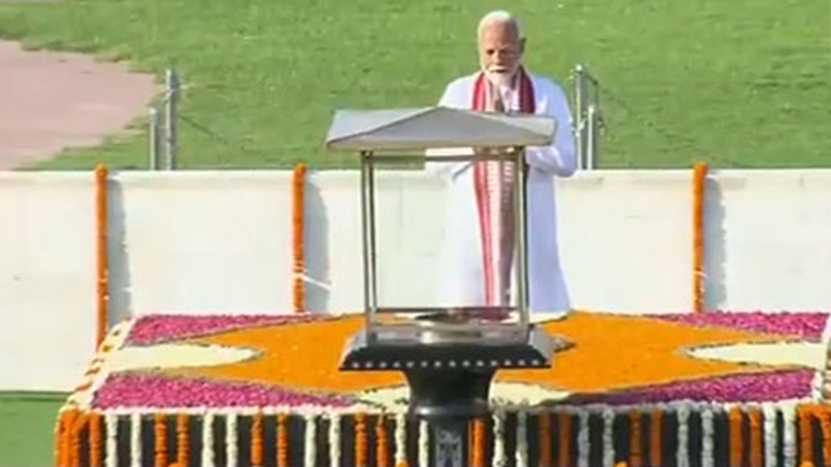 Narendra Modi Swearing-in Ceremony: नरेंद्र मोदींनी शपथविधीपूर्वी वाहिली महात्मा गांधी, वाजपेयी यांना आदरांजली