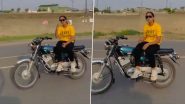 Pune Viral Bike Stunt: रिल्ससाठी पुण्यातील तरुणीची खतरनाक स्टंटबाजी, Video पाहून नेटकरी संतापले