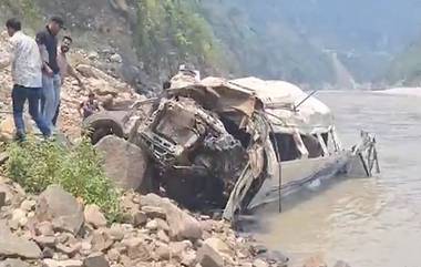 Uttarakhand Accident: उत्तराखंडमध्ये मोठी दुर्घटना! प्रवाशांनी भरलेले वाहन बद्रीनाथ महामार्गावरील अलकनंदा नदीत पडले, 10 जणांचा मृत्यू