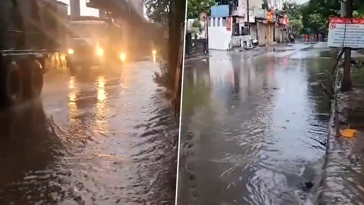 Maharashtra Rains: ठाणे, पालघर जिल्ह्यांंमध्ये पावसाची जोरदार हजेरी, काही ठिकाणी साचले पाणी