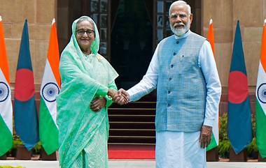 Sheikh Hasina India Visit: 2 दिवसांच्या भारत दौऱ्यावर आलेल्या शेख हसीना यांचे पंतप्रधान मोदींकडून खास स्वागत; राजघाटावर महात्मा गांधींना वाहिली श्रद्धांजली