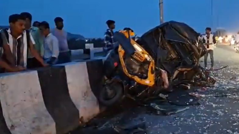 Nagpur Road Accident: नागपुरात बस आणि ऑटोरिक्षामध्ये भीषण टक्कर, 2 भारतीय जवानांचा मृत्यू, 6 जखमी