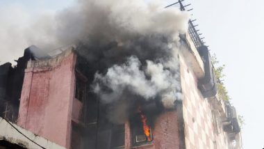 Noida Fire Video: नोएडामध्ये एसी स्फोटामुळे आयटी कंपनीच्या इमारतीला आग, पाहा व्हिडिओ