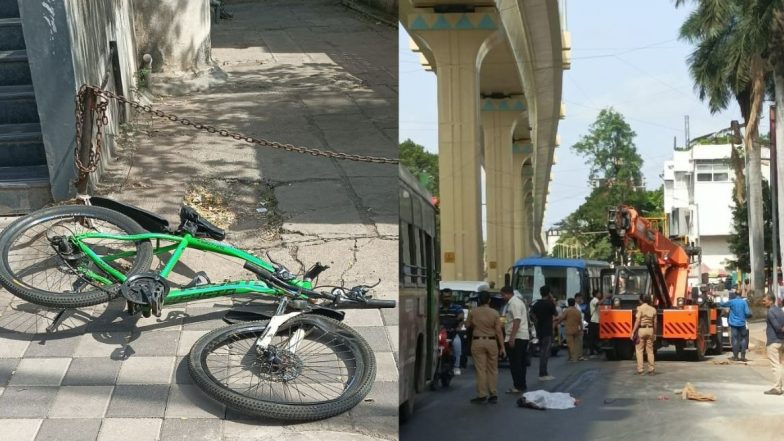 Pune Accident: पुण्यातील कर्वे रोडवर क्रेनने चिरडल्याने सायकलस्वाराचा मृत्यू; आरोपीला अटक, तपास सुरु