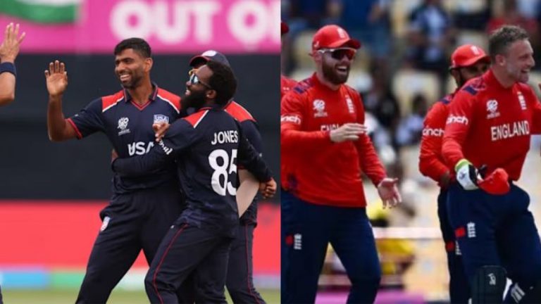 ENG vs USA T20 WC 2024 Super 8 Live Streaming: टी-20 सामन्यात इंग्लंड आणि अमेरिका पाहिल्यांदाच आमनेसामने, एका क्लिकवर येथे पाहू शकता सामना