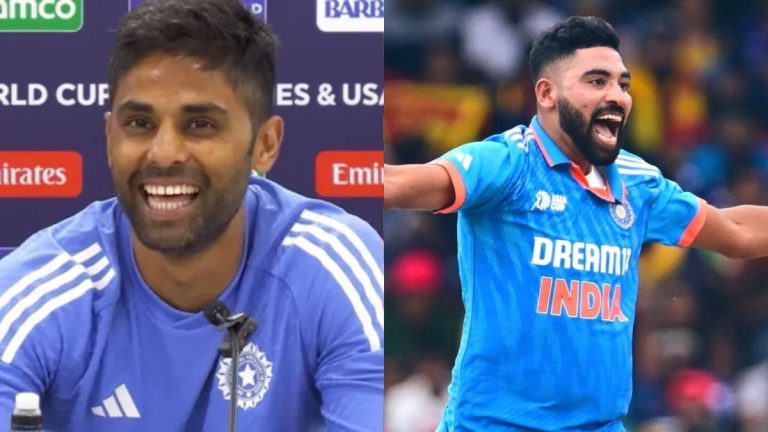 ‘सिराज भाई खाना खा रहे हैं..’ पत्रकार परिषदेत SuryaKumar Yadav चे मजेशीर उत्तर; पाहा Video