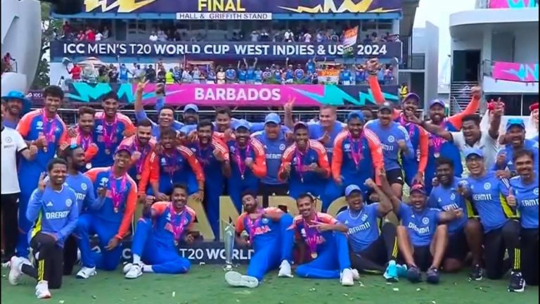 India Wins T20 World Cup 2024: टीम इंडिया बनली टी-20 क्रिकेटची नवी चॅम्पियन, 17 वर्षांनंतर जिंकले विजेतेपद; पाहा सेलिब्रेशनचा व्हिडिओ