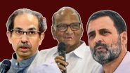 Maharashtra Vidhan Sabha Election: लोकसभा झाली आता विधानसभेची तयारी; महाविकासाघाडीमध्ये जागावाटपावरुन स्पर्धा; कोणाला किती जागा?