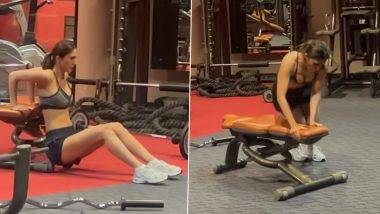 Vaani Kapoor Workout Video: वाणी कपूरने वर्कआउट व्हिडिओ शेअर करून चाहत्यांना फिटनेसबद्दल केले जागरुक