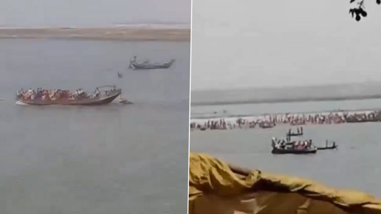 Boat Capsize in Bihar: भाविकांना घेऊन जाणारी बोट Barh च्या गंगा नदी मध्ये बुडाली; 6 बेपत्ता लोकांना शोधण्यासाठी बचावकार्य सुरू