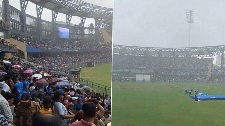 Team India Victory Parade Live Update: विजय परेडपूर्वी मुंबईत पावसाला सुरुवात, वानखेडे स्टेडियम प्रेक्षकांनी खचाखच भरले (Watch Video)