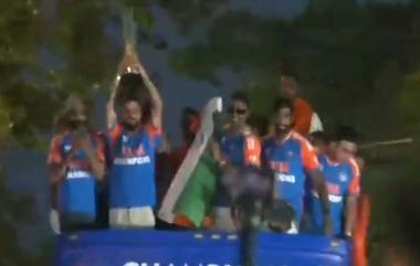 Team India Victory Parade Live Update: चॅम्पियन्स मरिन ड्राइव्हवरून विजय रथावर स्वार, विराट कोहलीने ट्रॉफी उचलली; पाहा व्हिडिओ