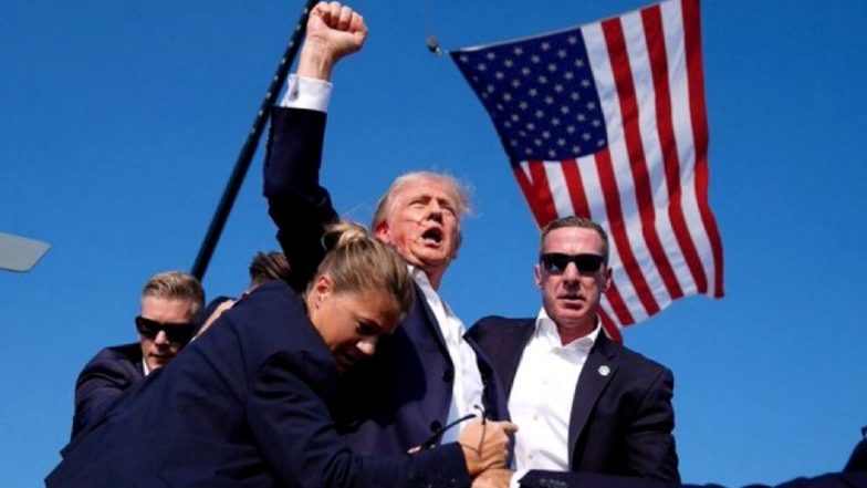 Gunshots At Donald Trump: डोनाल्ड ट्रम्प यांच्यावर जीवघेणा हल्ला, थोडक्यात वाचला जीव; रॅलीत गोळीबार