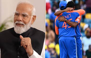 PM Modi Meet Team India Programme: विश्वविजेता भारतीय संघ बार्बाडोसहून भारताकडे रवाना, गुरुवारी सकाळी 11 वाजता पंतप्रधान मोदींची भेट घेणार