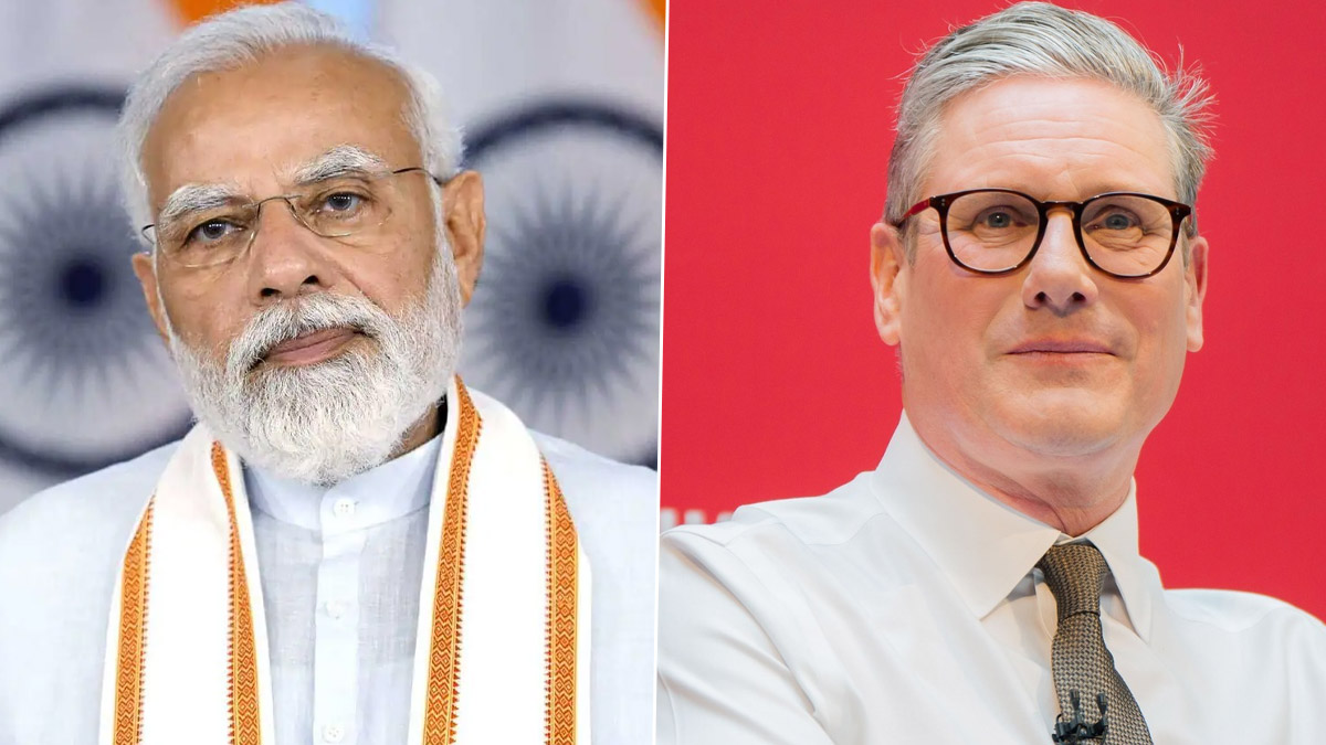 PM Modi Congratulates Keir Starmer: पंतप्रधान मोदींनी केले ब्रिटनच्या नवनिर्वाचीत पंतप्रधान कीर स्टारमर यांचे अभिनंदन