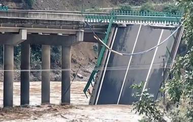 Bridge Collapses in China: चीनमध्ये पावसामुळे हाहाकार! पूल कोसळल्याने 11 जणांचा मृत्यू; 30 बेपत्ता