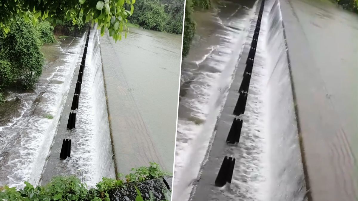 Tulsi Lake Overflow: मुसळधार पावसामुळे मुंबईला पाणीपुरवठा करणारा तुळशी तलाव ओव्हरफ्लो (Watch Video)