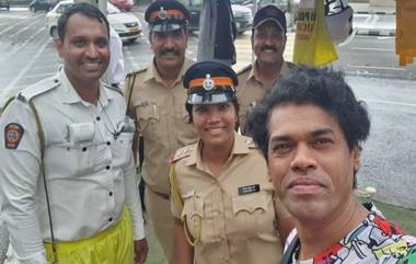 Siddharth Jadhav Selfie With Mumbai Police: मुंबईत भर पावसात कर्तव्य बजावणाऱ्या पोलिसांसोबत सिद्धार्थ जाधवचा सेल्फी, पोस्ट व्हायरल