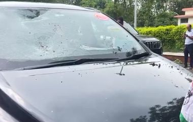 Amol Mitkari's Car Vandalized: राष्ट्रवादीचे आमदार अमोल मिटकरी यांच्या गाडीची MNS कार्यकर्त्यांकडून तोडफोड; राज ठाकरेंवर केली होती टीका (Watch Video)