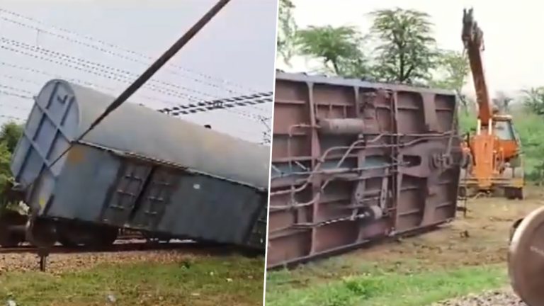 Goods Train Derails in Rajasthan: अलवड यार्डमध्ये मालगाडी रुळावरून घसरली, कोणतीही जीवितहानी नाही