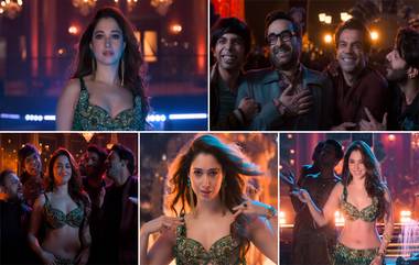 Stree 2 Song Aaj Ki Raat: 'स्त्री 2' मधील तमन्ना भाटियाचे 'आज की रात' गाणे प्रेक्षकांच्या भेटीला