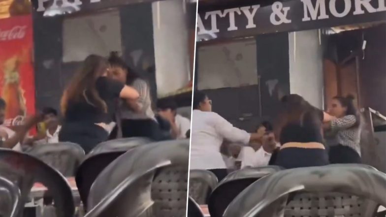 Noida Girls Fight Video: दोन तरुणींची कॅन्टीनमध्ये मारामारी, नोएडा येथील एमिटी युनिव्हर्सिटीची घटना (Watch Video)