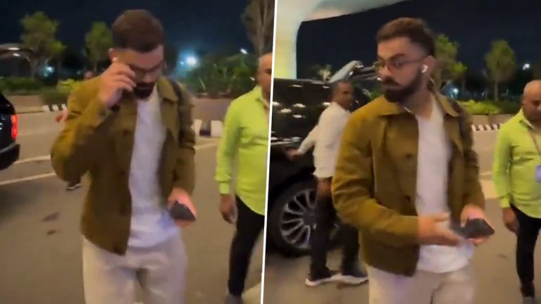 Virat Kohli Leaves For London: मुंबईतील ग्रँड T20 विश्वचषक 2024 विजय सोहळ्यानंतर विराट कोहली कुटुंबासह लंडनला रवाना (Watch Video)