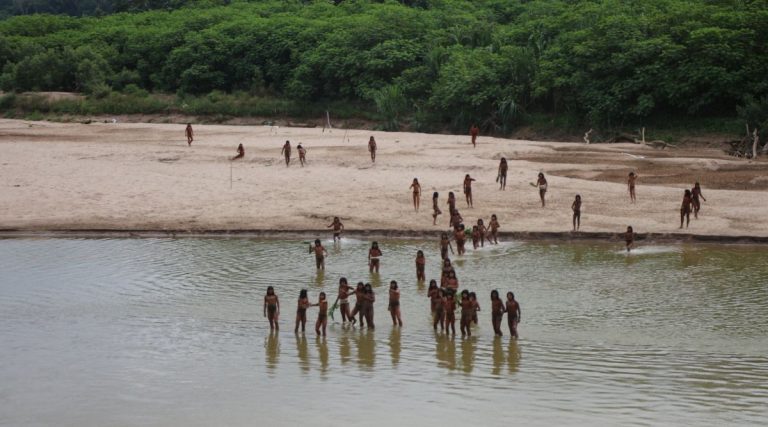 Isolated Amazon Tribe Mashko Piro: पहिल्यांदाच जगासमोर आली ॲमेझॉनमध्ये राहणारी आदिवासी जमात माश्को पिरो; जाणून घ्या संपर्कात न राहणारे लोक अचानक बाहेर का आले (Watch Video)