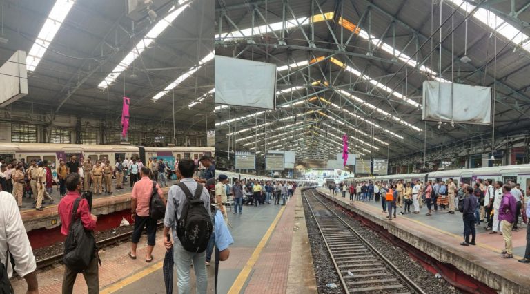 Mumbai Local: लहान मुलाने ओव्हरहेड वायरवर जॅकेट फेकल्याने चर्चगेट स्थानकावर लोकल ट्रेन सेवा विस्कळीत, व्हिडिओ व्हायरल (Watch)