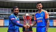How To Watch IND vs SL 1st T20I Live Streaming: भारत-श्रीलंका याच्यांत शनिवारी पहिला टी-20 सामना, एका क्लिकवर जाणून घ्या कधी अन् कुठे पाहणार Live