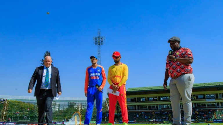 IND vs ZIM 4th T20I Toss Update: भारताच्या पदरी नाणेफेक, झिम्बाब्वेला फलंदाजीसाठी केले अमंत्रित; तुषार देशपांडेचे पदार्पण