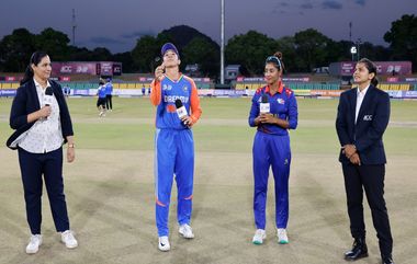 IND-W vs NEP-W, Asia Cup 2024 10th Match Live Score Update: टीम इंडियाची कर्णधार स्मृती मानधनाने नाणेफेक जिंकून प्रथम फलंदाजी करण्याचा घेतला निर्णय