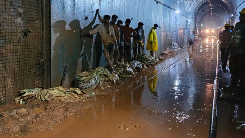 Konkan Railway Rail Updates: कोकण रेल्वेची वाहतूक पुन्हा विस्कळीत, Madure - Pernem दरम्यान बोगद्यात पाणी; पहा कोणत्या ट्रेन वळवल्या कोणत्या रद्द?