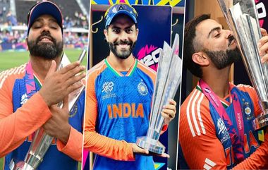 Rohit, Kohli, Jadeja Farewell: BCCI कडून रोहित शर्मा, विराट कोहली आणि रवींद्र जडेजा यांना विशेष फेअरवेल. पाहा पोस्ट