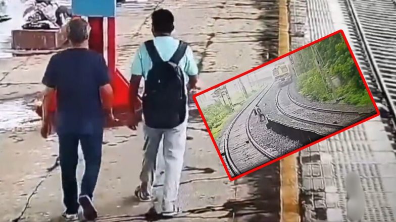 Suicide At Bhayandar Railway Station: हातात हात घेऊन बाप-लेकाची ट्रेनखाली आत्महत्या; भाईंदर रेल्वे स्थानकाती घटना (Watch Video)