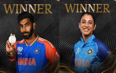 ICC Player of the Month Award: जून महिना भारतीय क्रिकेटसाठी खास! आयसीसीने Jasprit Bumrah आणि Smriti Mandhana ला 'प्लेअर ऑफ द मंथ' पुरस्काराने केले सन्मानित