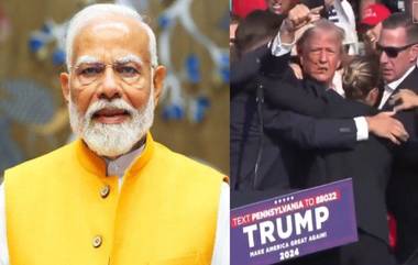 PM Modi Condemns Attack On Donald Trump: 'राजकारण आणि लोकशाहीत हिंसेला स्थान नाही', डोनाल्ड ट्रम्प यांच्यावर झालेल्या गोळीबाराचा पंतप्रधान मोदींकडून निषेध