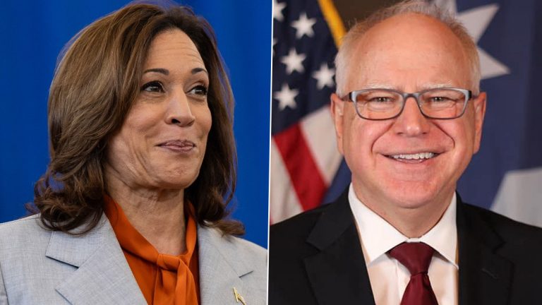 US Presidential Election 2024: Kamala Harris यांनी VP Running Mate साठी केली Minnesota चे गव्हर्नर Tim Walz यांची निवड