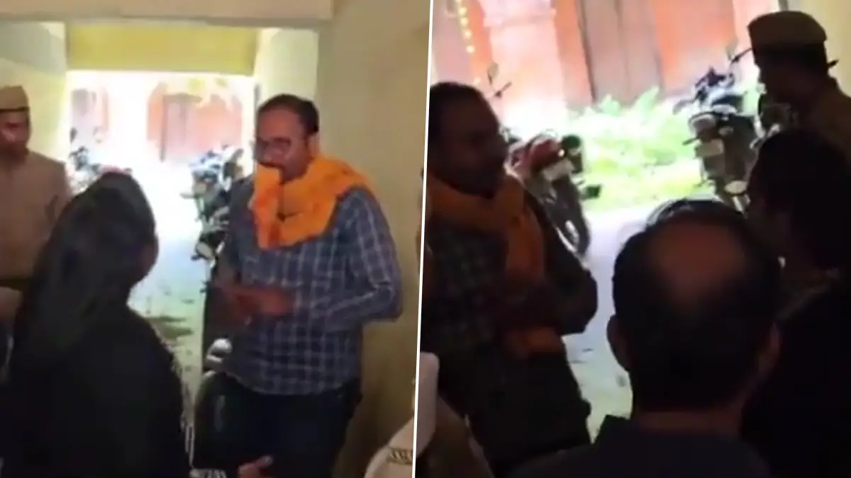 Fatehpur DM Indumati Video: फतेहपूरच्या डीएम इंदुमती संतापल्या, धक्का लागळ्यावर तरुणाला लोकांसमोर मारली कानाखाली,व्हिडिओ व्हायरल