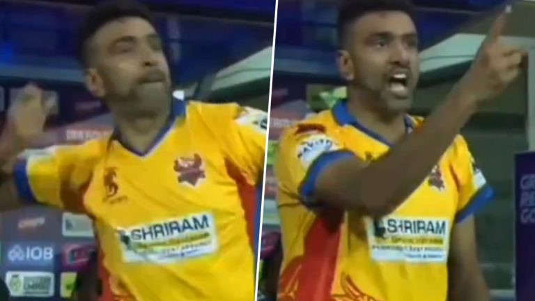 Ravichandran Ashwin Angry Video: अश्विन अण्णा तापला! आपल्याच संघाच्या खेळाडूला दिली धमकी; पाहा व्हिडिओ