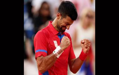 Novak Djokovic Win Olympic Gold Medal: नोवाक जोकोविचची पॅरिस ऑलिम्पिकमध्ये सुवर्ण पदकाला गवसणी; कार्लोस अल्काराझला नमवले