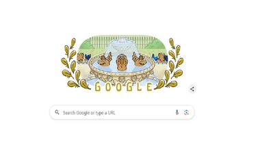 Artistic Swimming Olympics Google Doodle: पाण्यात पोहणारे पक्षी आणि आर्टिस्टिक स्विमिंग ऑलिम्पिक 'गूगल डूडल'