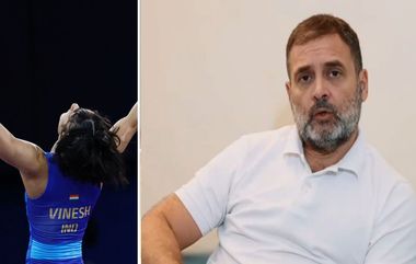 Rahul Gandhi On Vinesh Phogat Disqualification: 'विनेश फोगाट ला तांत्रिक कारणावरून अपात्र ठरवण्यात आल्याची बाब दुर्दैवी'; राहुल गांधी यांची पोस्ट